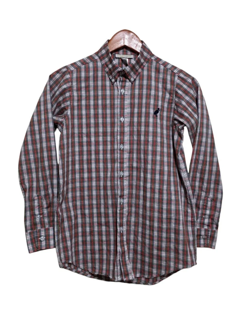 The Beaufort Bonnet Company Dean's List Dress Shirt in Plaid Size 14